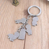 Harry Potter Characters Loops Pendant Keychain