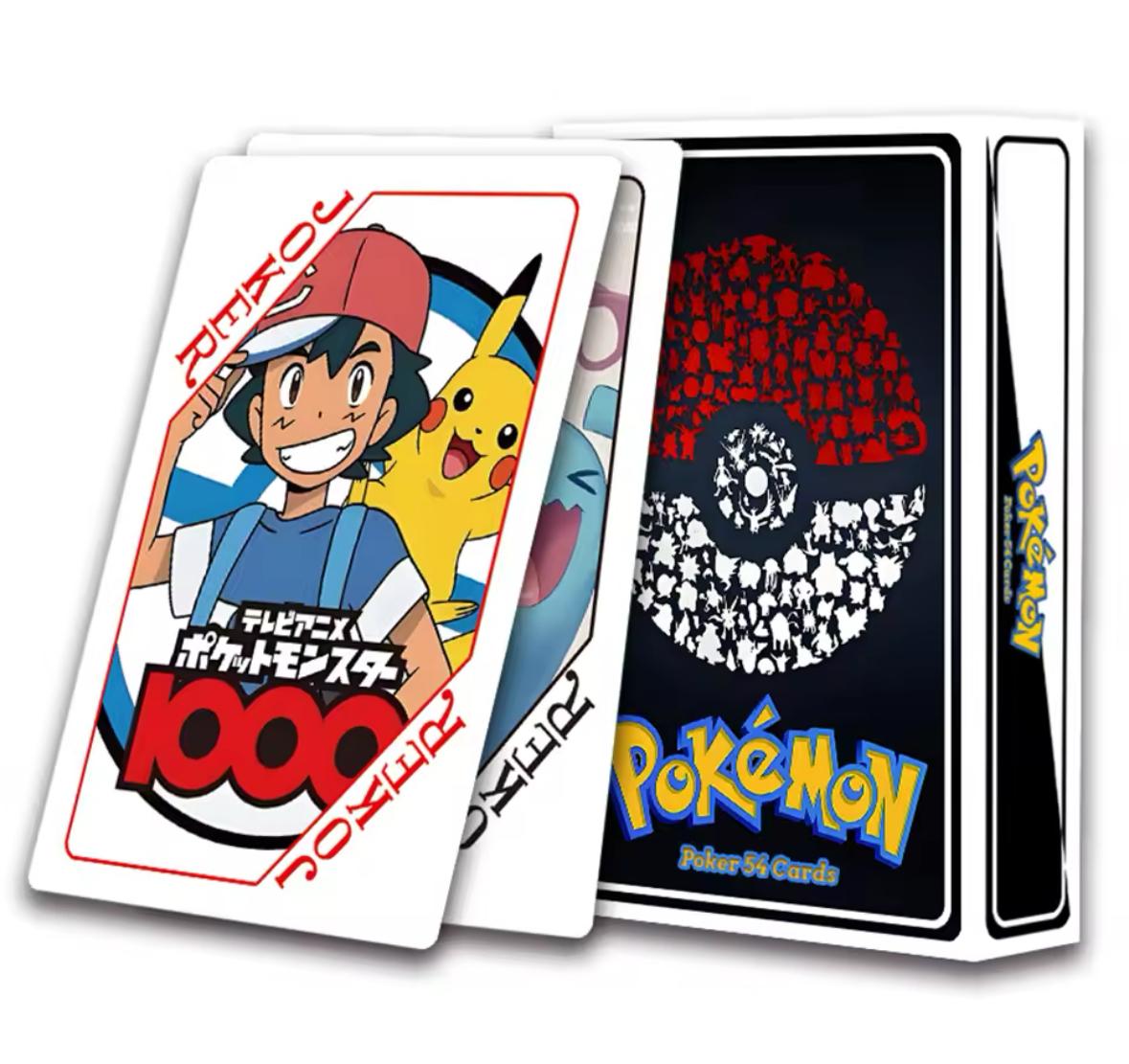 Anime Pokemon Playing Card