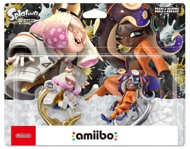 Amiibo Splatoon Pearl & Marina Pack Set