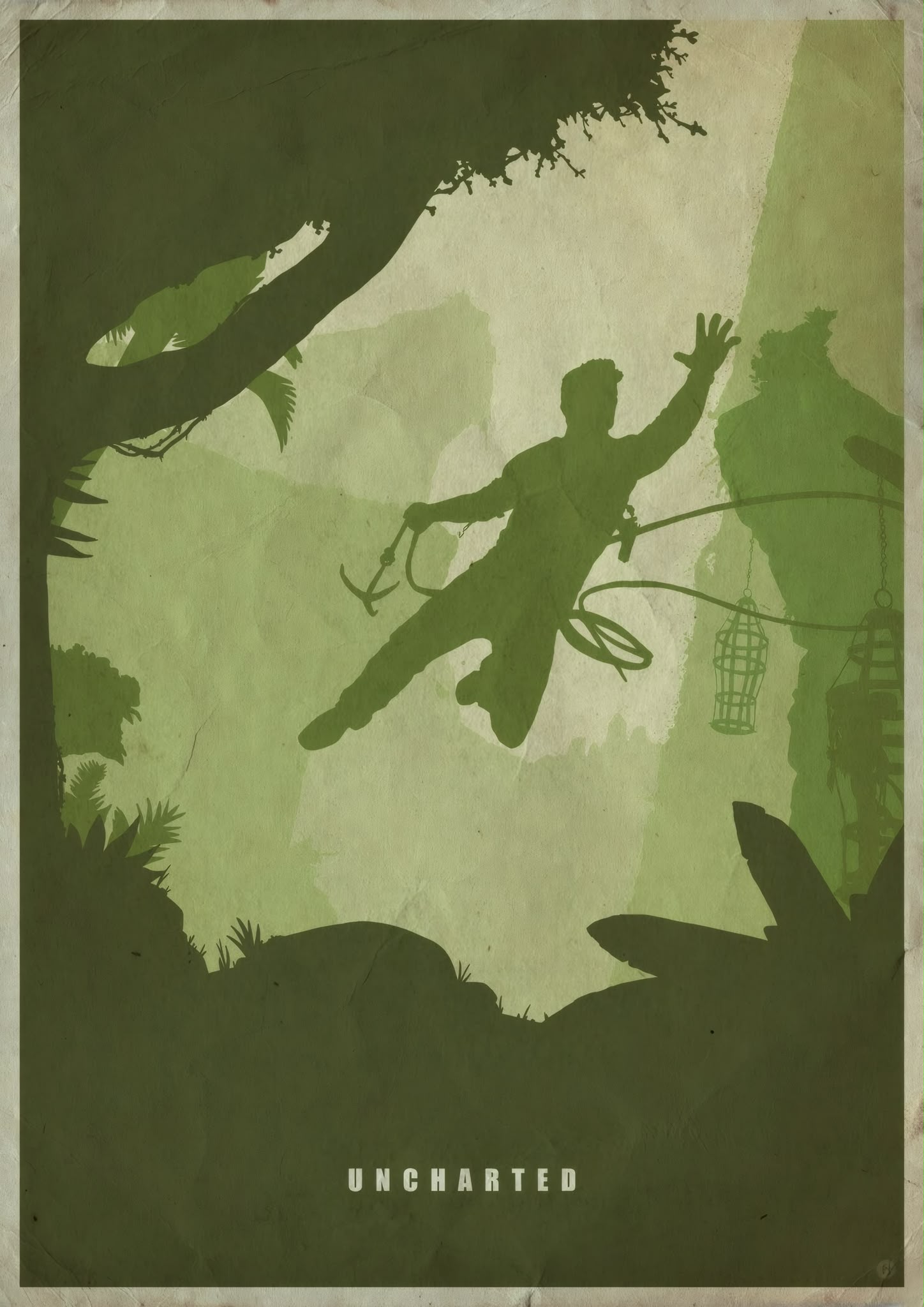 Uncharted  Acrylic Magnet (8.5x6cm)
