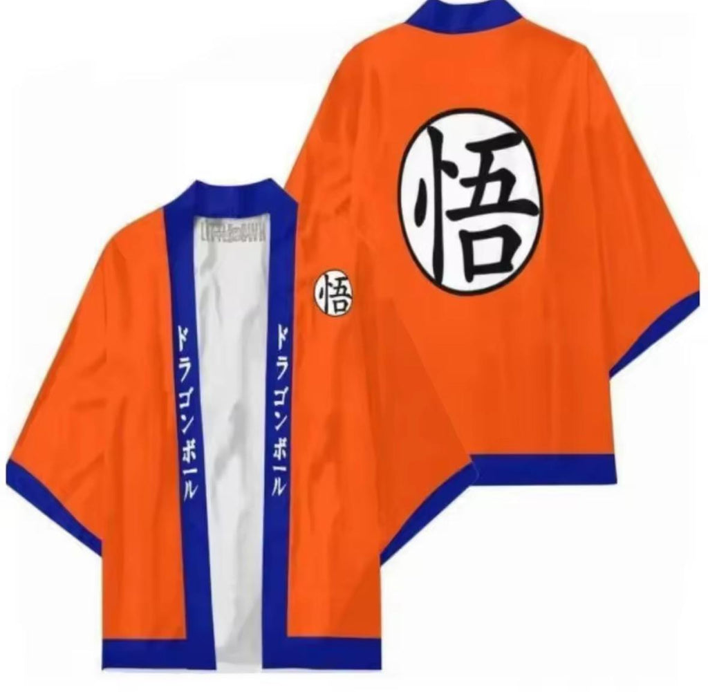 Anime Dragon Ball Kimono Cosplay (free size)