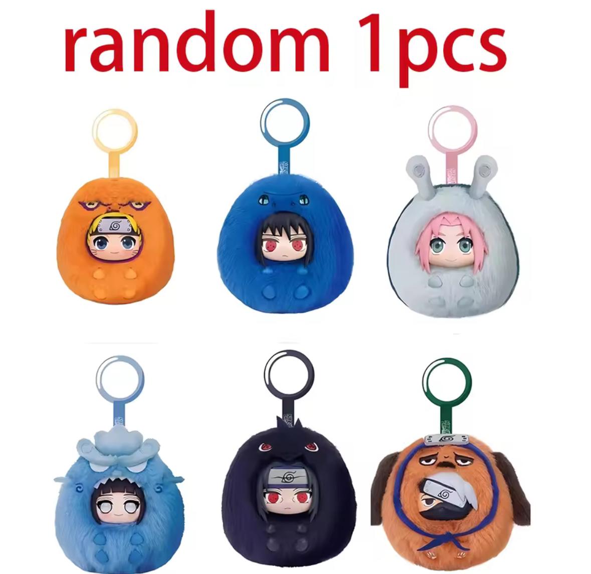 Anime Naruto Figure Blind Plush Keychain (1pcs)