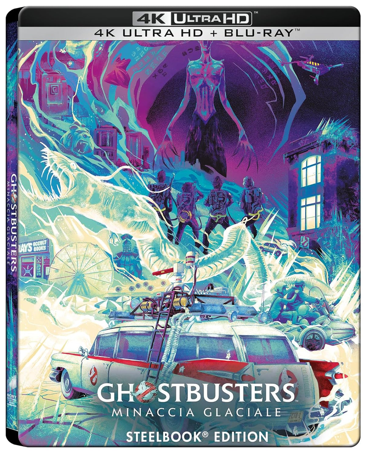 Ghostbusters: Ice Menace - Variant 1 (4K Ultra HD + Blu-Ray Disc - SteelBook)
