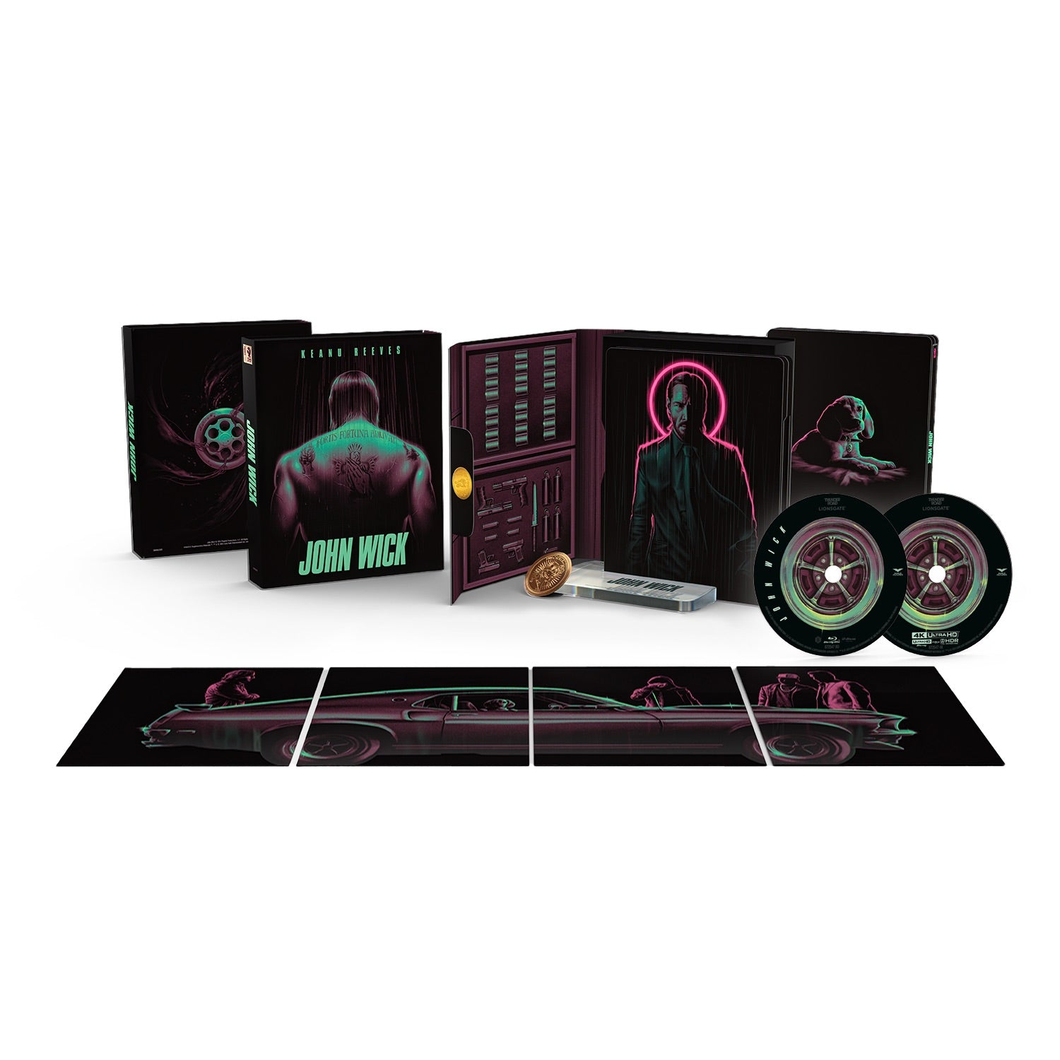John Wick - Titans Of Cult Limited Edition (Steelbook 4K Ultra HD + BD)