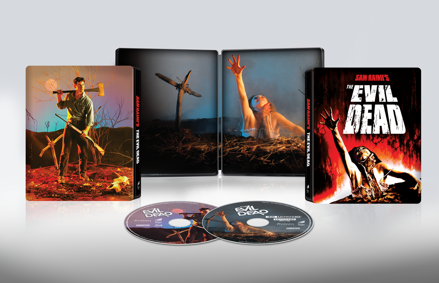 The Evil Dead (The house) Steelbook [Blu-ray + Ultra HD 4K Blu-ray]