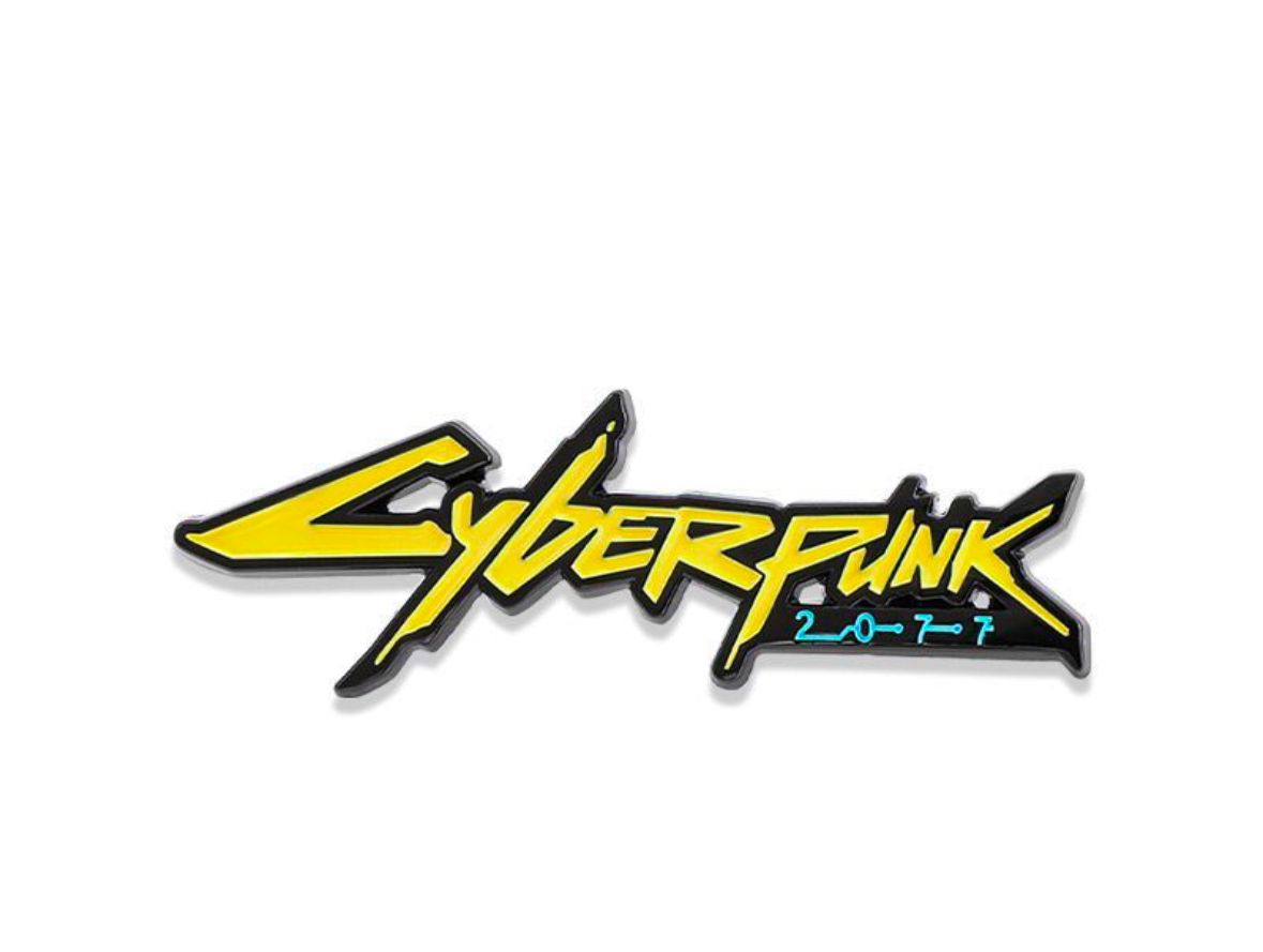 Cyberpunk Logo Pin