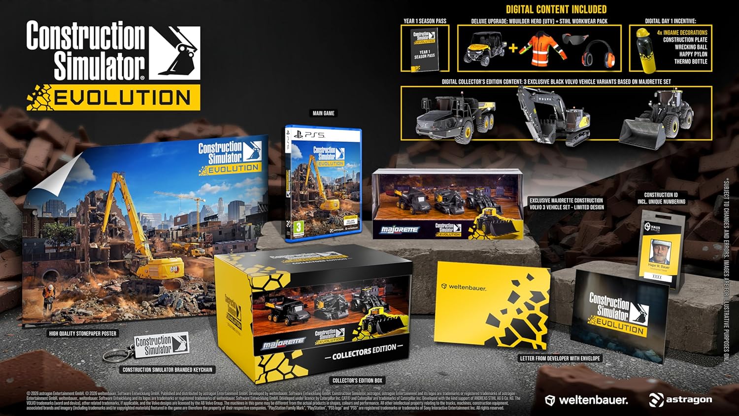 [Pre-Order] Construction Simulator: Evolution Collectors Edition R2 (PS5)