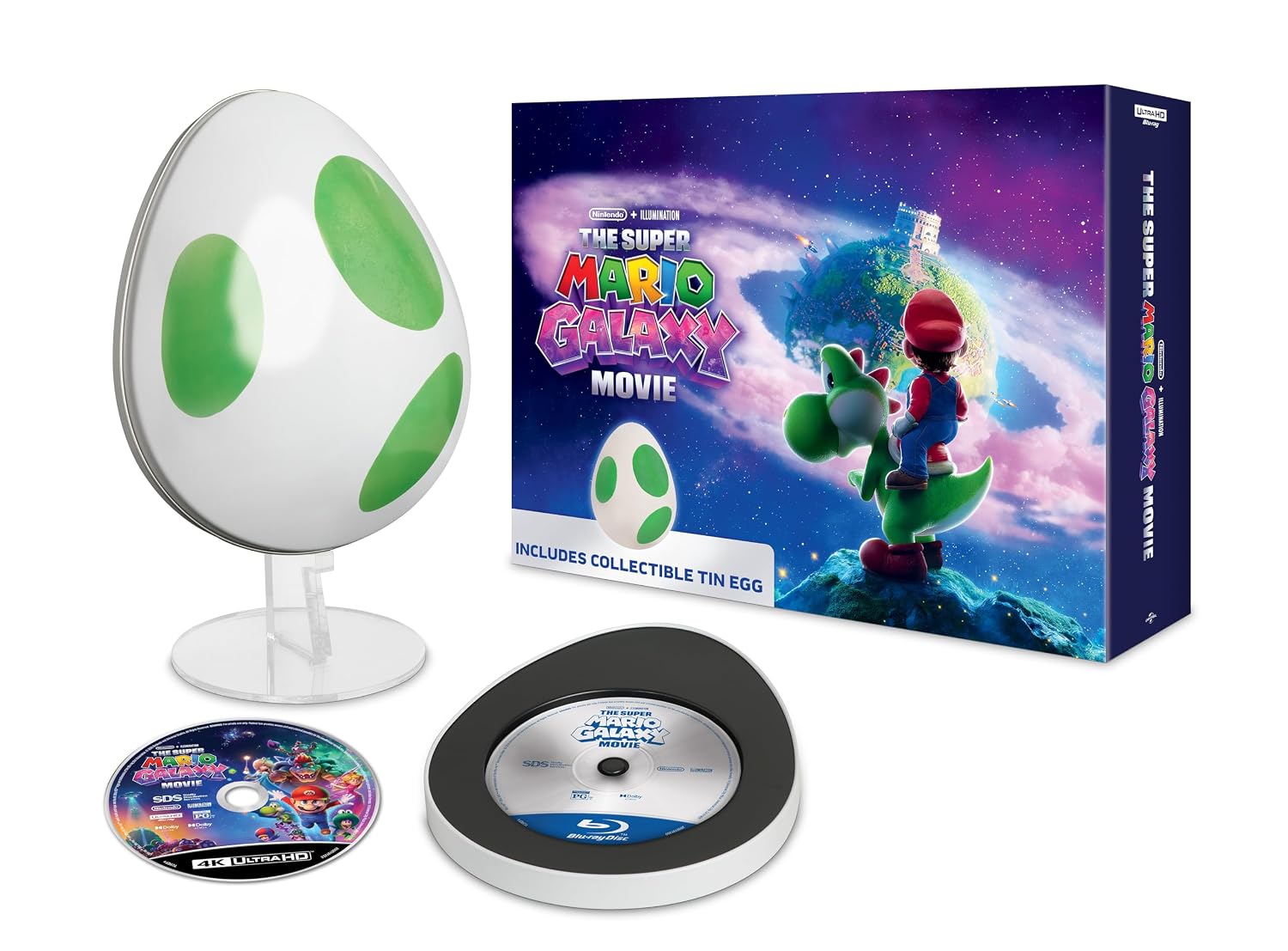Super Mario Galaxy - The Yoshi Egg Limited Edition Movie (4K Ultra HD + Blu-Ray)