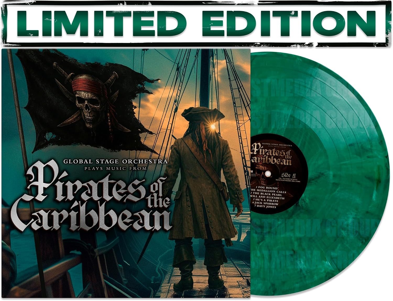 Pirates Of The Caribbean - Limited Colored Edition Soundtrack Vinyl