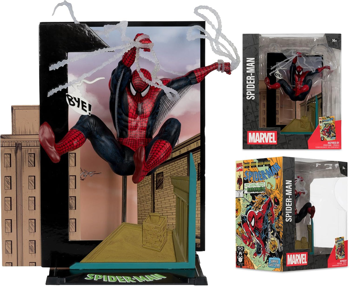 McFarlane Toys- Marvel Spider-Man 1:10th Scale Collectible Figure