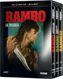 Rambo - The Trilogia (4K UHD + Blu-ray) Pack 3 films: Corned Part I / Corned Part II / Rambo III