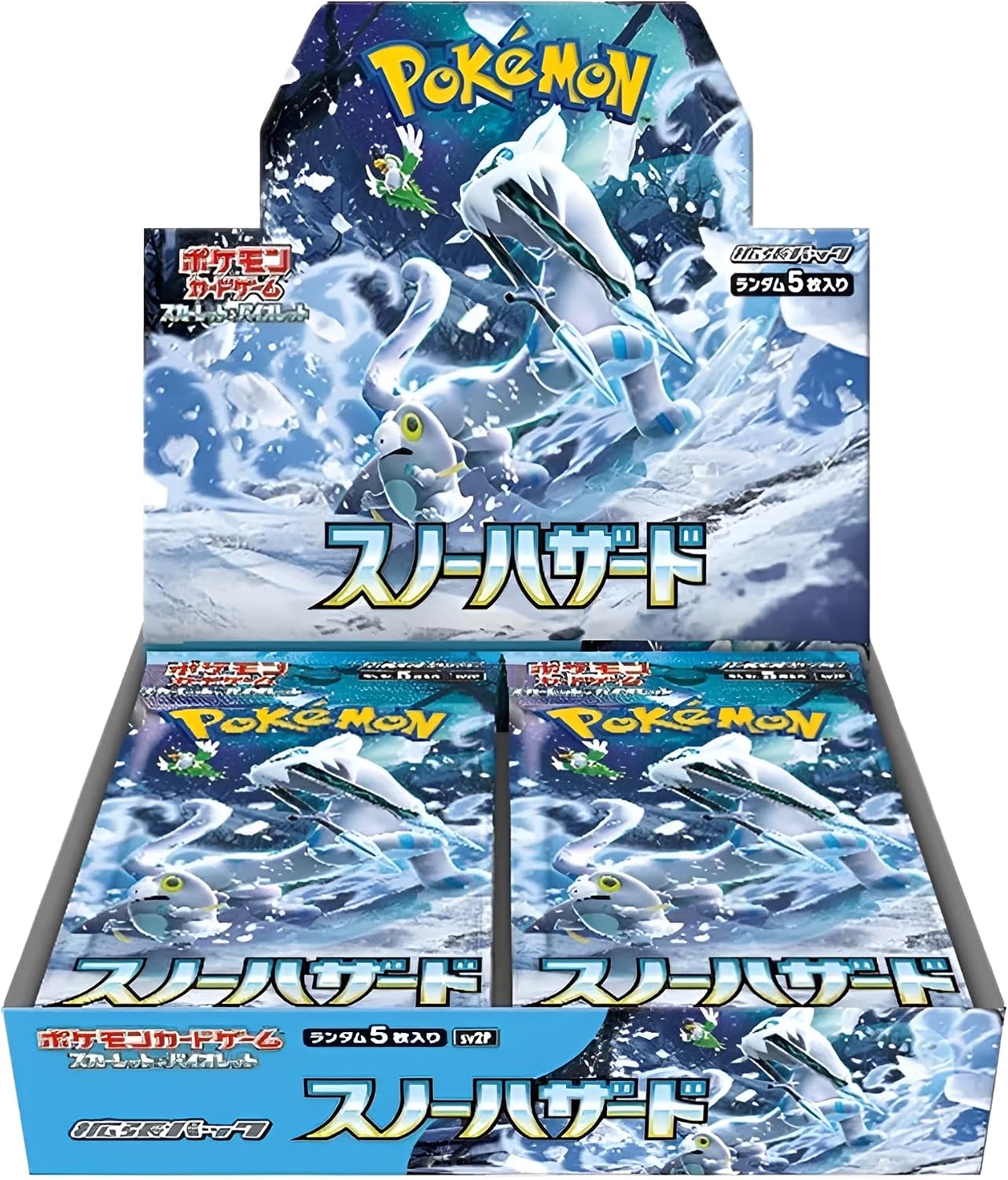 Pokemon TCG Snow Hazard Scarlet & Violet Series Cards Booster Packs (Full Box) Japanese