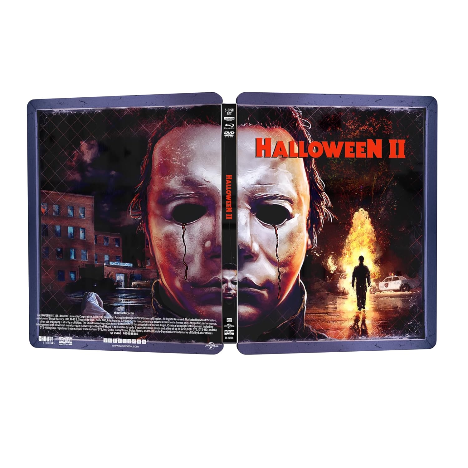 Halloween II (1981): Limited Edition Steelbook (4k Ultra HD + Blu- Ray)