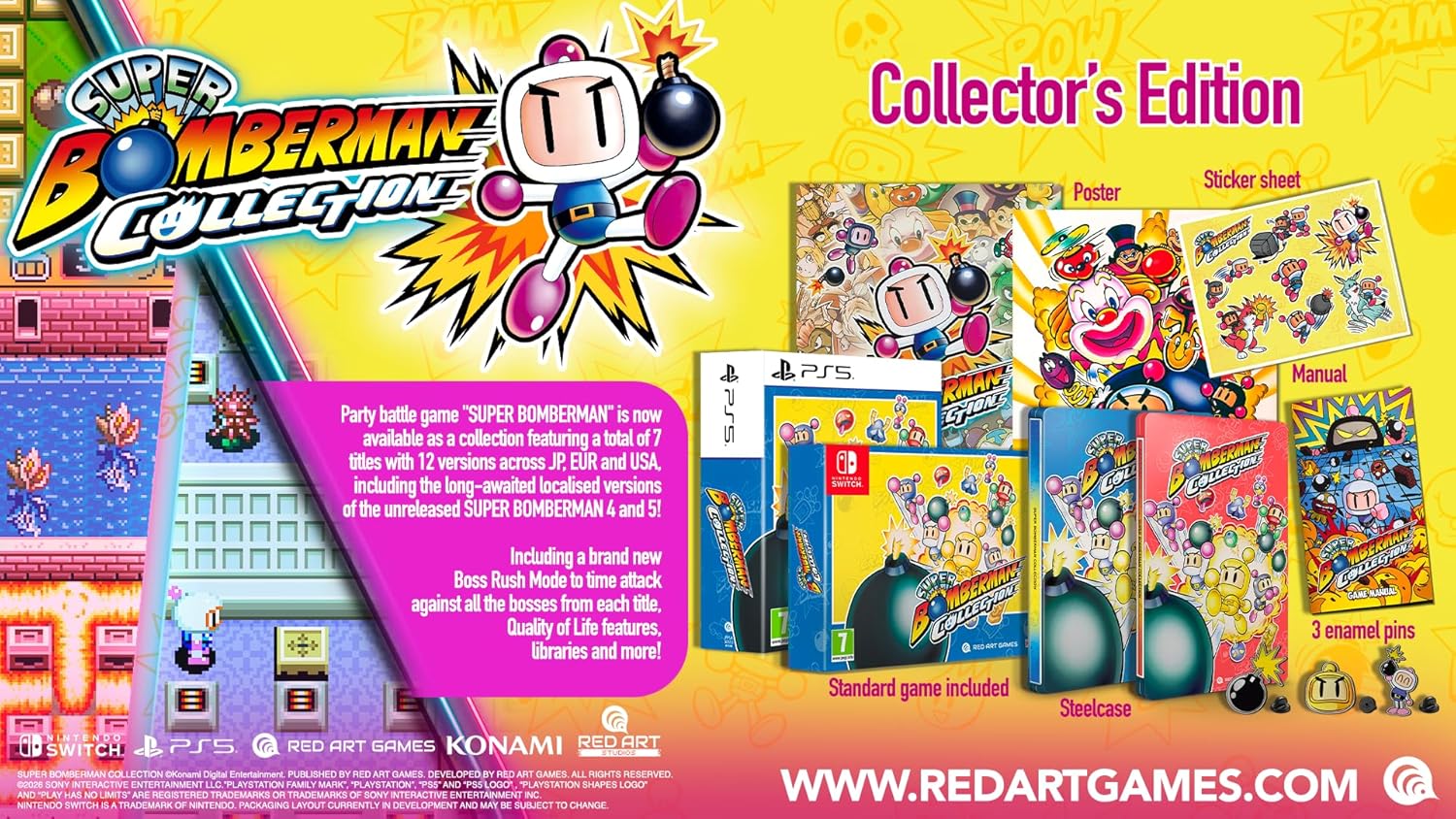 [Pre-Order] Super Bomberman Collection – Collector´s Edition - (NS)
