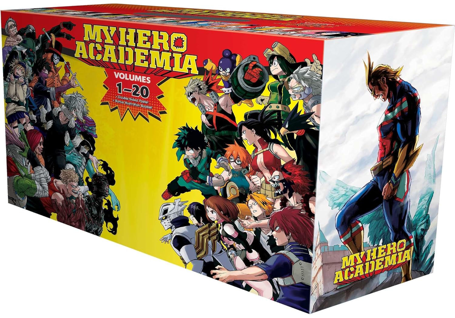 My Hero Academia Manga Box Set 1: volumes 1-20 with Premium (English Version)