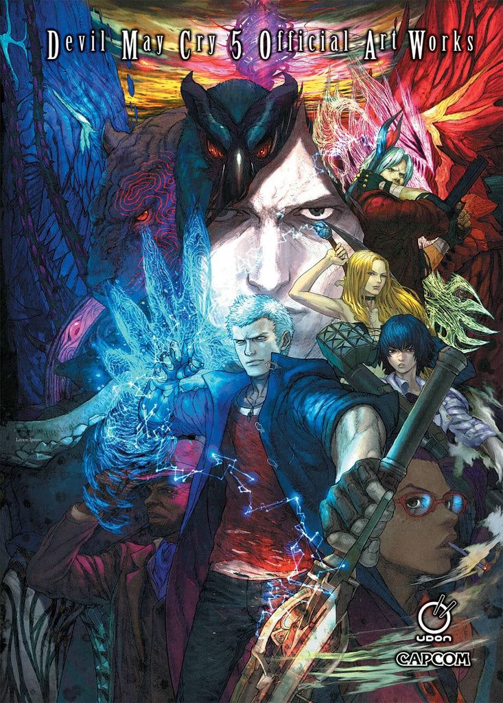 Devil May Cry 5 Official Art Works (256 pages) (Hard Cover)