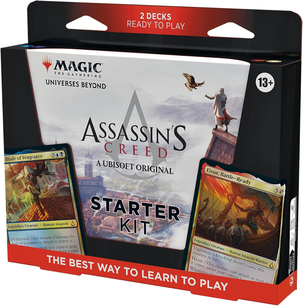 Magic: The Gathering - Assassin’s Creed Starter Kit | Learn to Play Magic with 2 Assassin’s Creed-Themed Decks