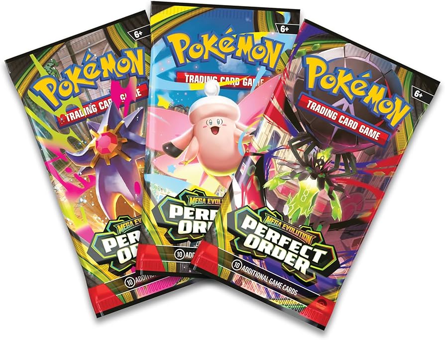 Pokemon TCG: Mega Evolution—Perfect Order Booster (1pack) [English Version]