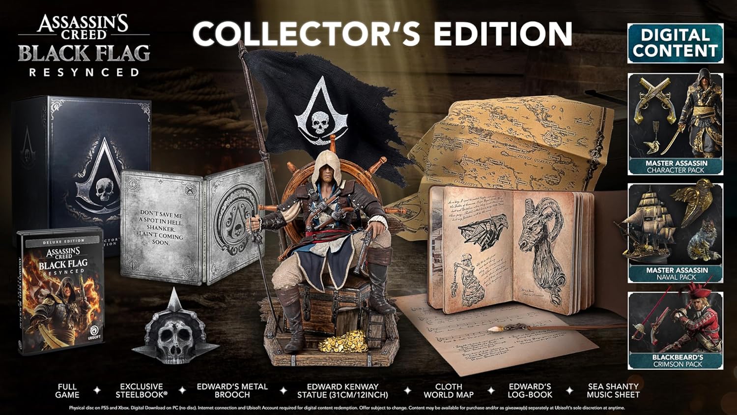 [Pre-Order] Assassin's Creed Black Flag Collectors Edition R2 (PS5)
