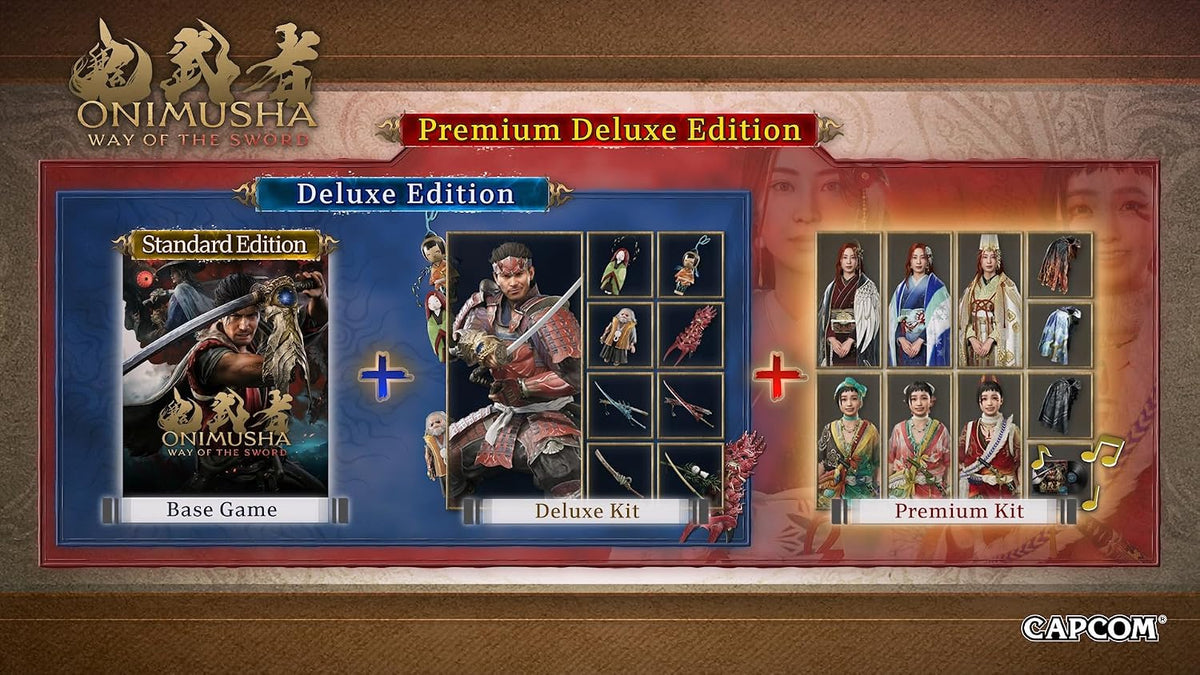 [PS5] Onimusha Way of the Sword Premium Deluxe Steelbook R2