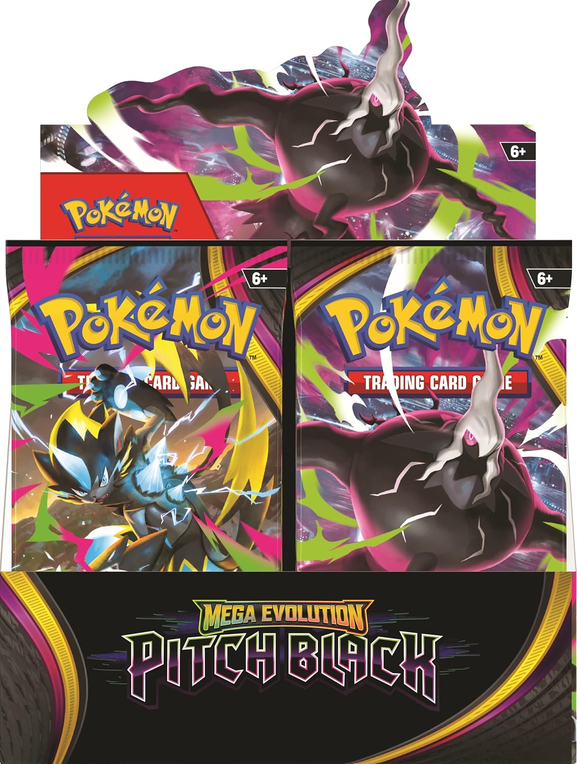 Pokemon TCG: Mega Evolution Pitch Black Booster Card (Full Box) English