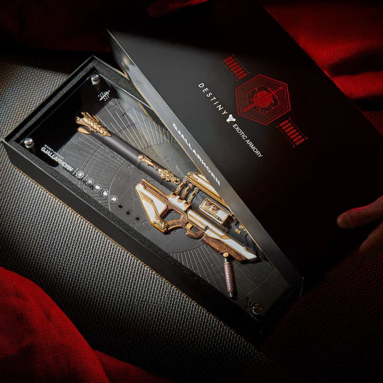 Official Destiny Exotic Armory Collection Gjallarhorn Replica Plaque Dimensions: (45x17x5cm)