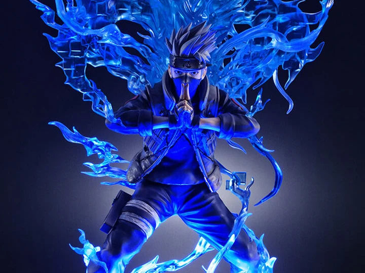 Anime Naruto Kakashi Hatake Figure By MegaHouse Studio  (28cm)