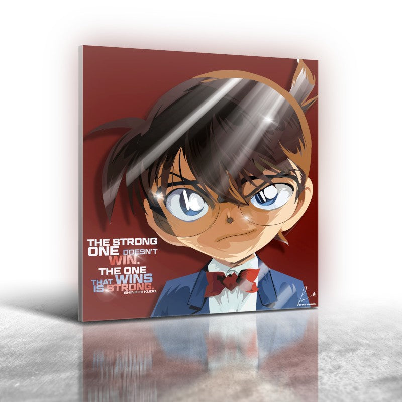 Anime Detactive Conan - Shinichi Kudo Frameless Art Painting (30*30 cm)