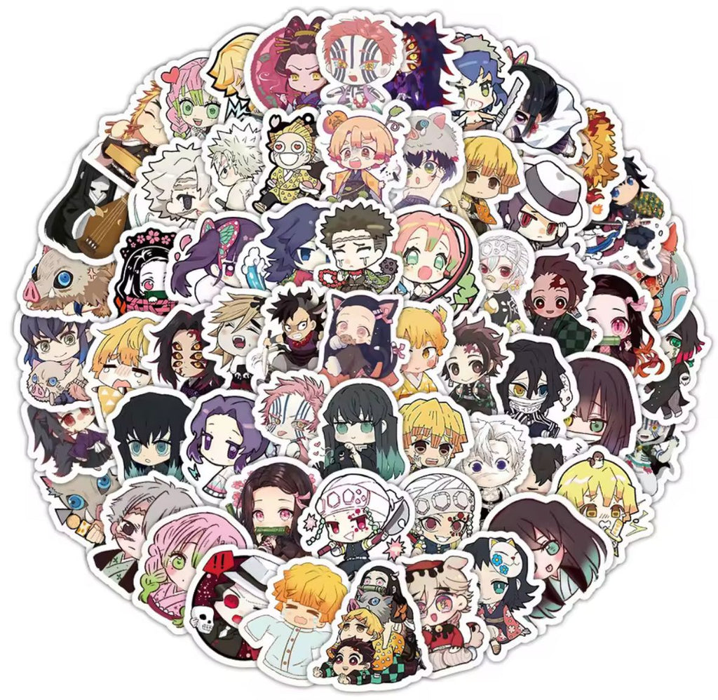 Anime Demon Slayer Stickers (60pcs)