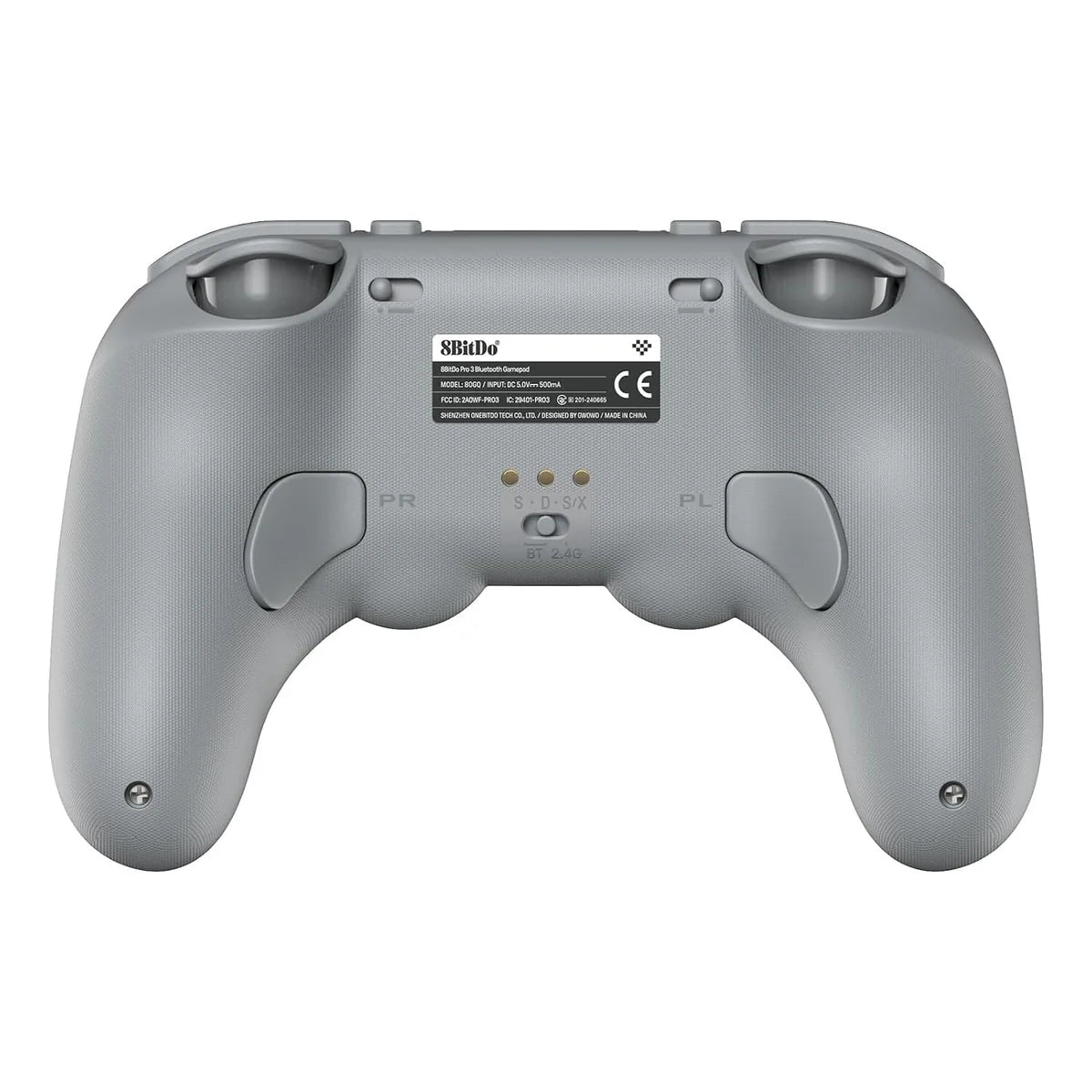 8BitDo Pro 3 Bluetooth Controller for Switch/Switch 2, Windows, Apple, SteamOS, Android – TMR Joysticks (Gray Edition)