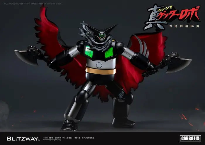 CARBOTIX Series Getter Robo Armageddon Black Getter Action Figure