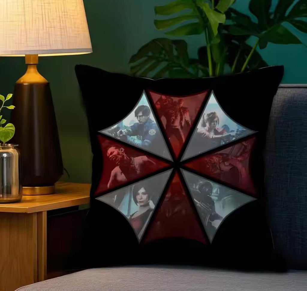 [Horror] Resident Evil Umbrella Pillow / Cushion (45x45cm)