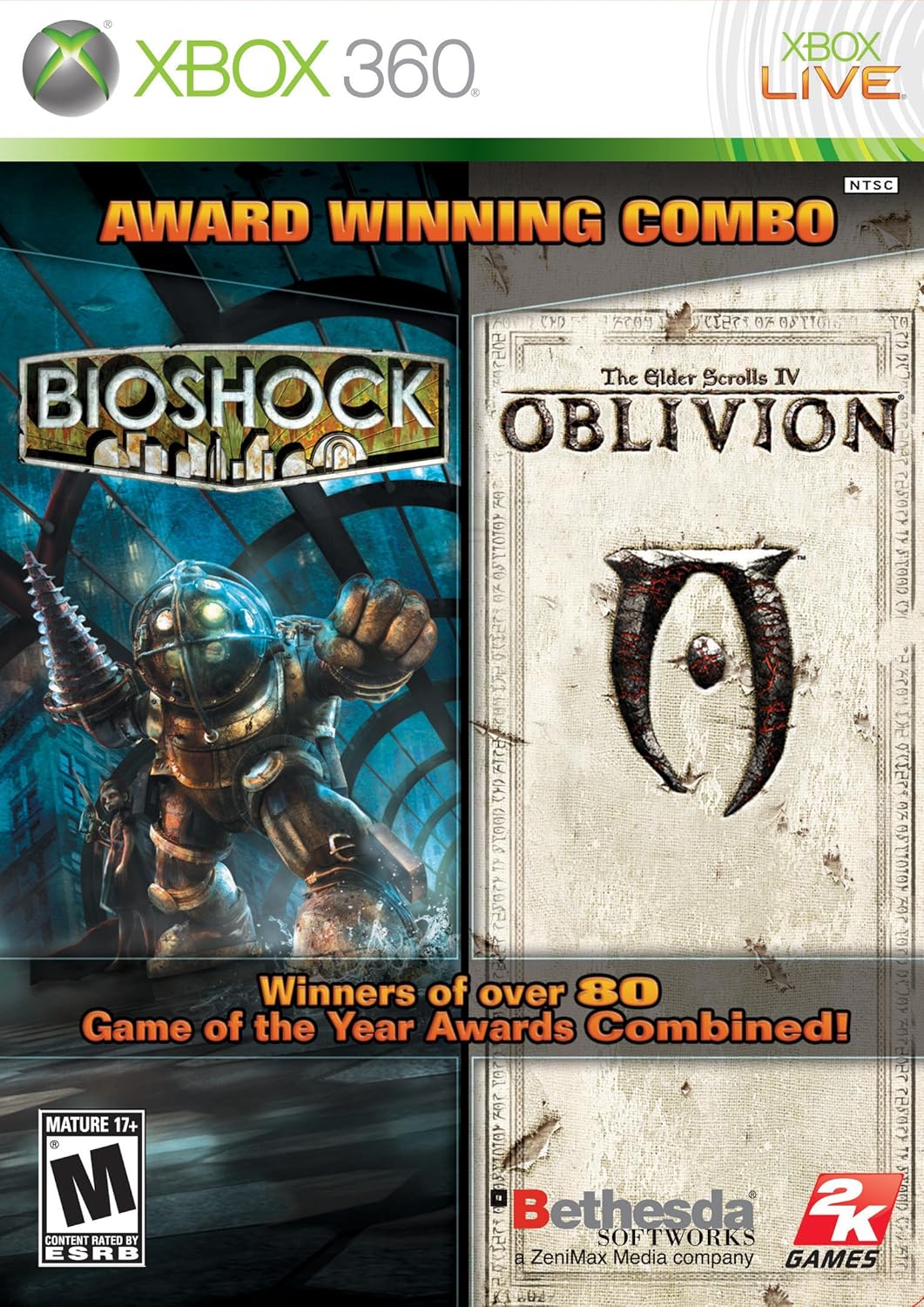 [Xbox 360] Bioshock and Elder Scrolls: Oblivion Bundle R1