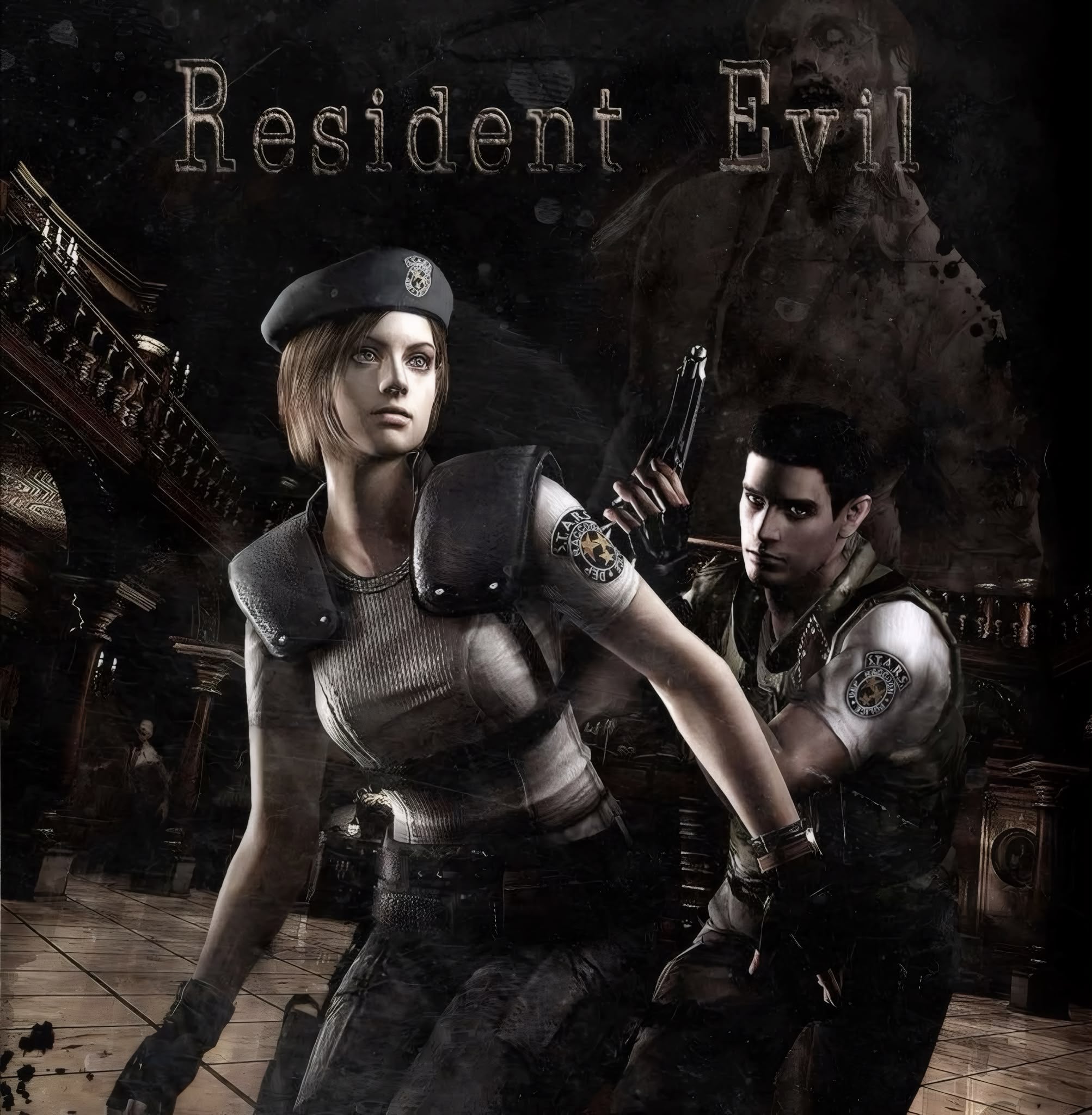Resident Evil Frameless Art Painting on Acrylic Sheet (30x30cm)