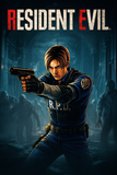 Resident Evil Leon Kennedy Pin