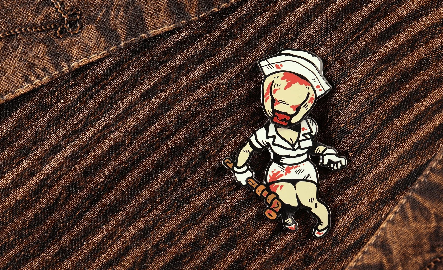 [Horror] Official Silent Hill Bobblehead Nurse Pin