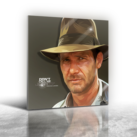Indiana Jones Frameless Art Painting (30x30cm)