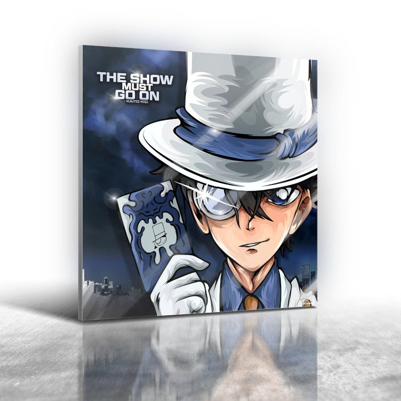 Anime Detective Conan - Kaito Kid Frameless Art Painting (30*30 cm)