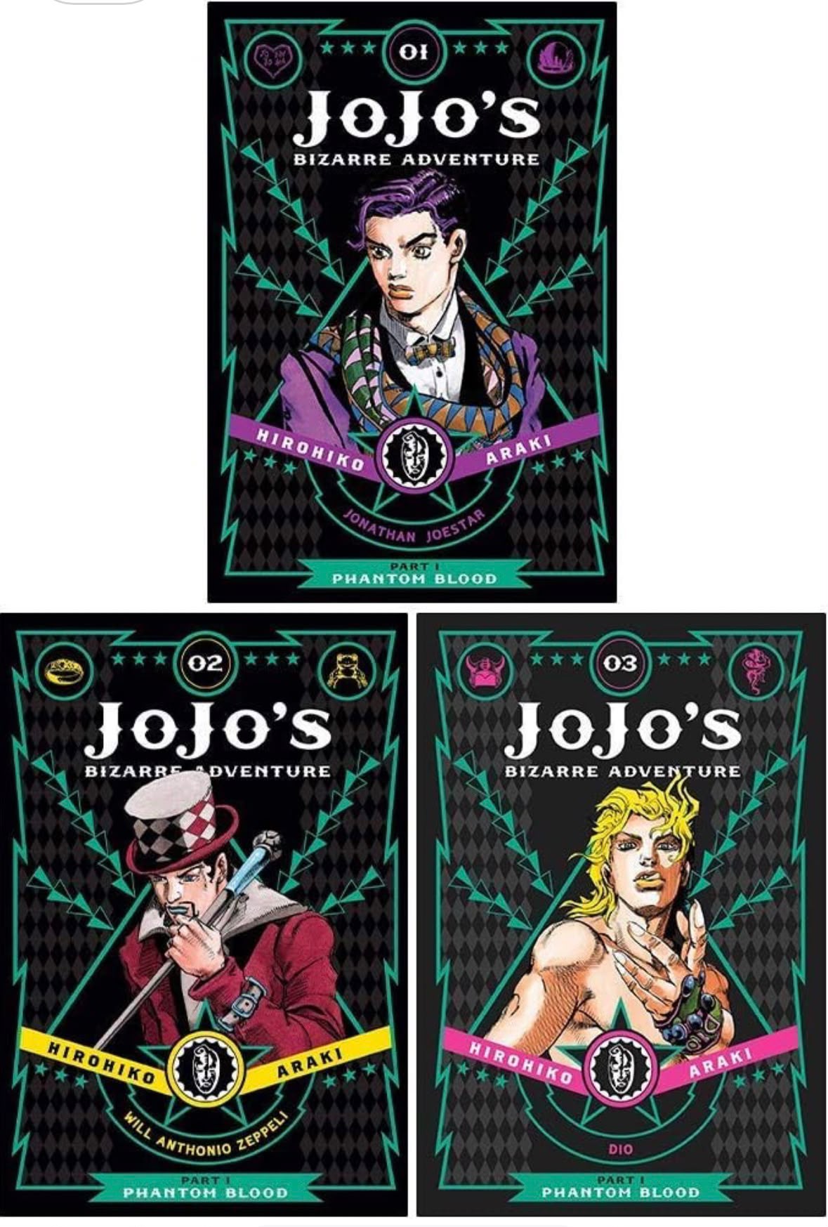 Jojo’s Bizarre Adventure Manga Part 1
