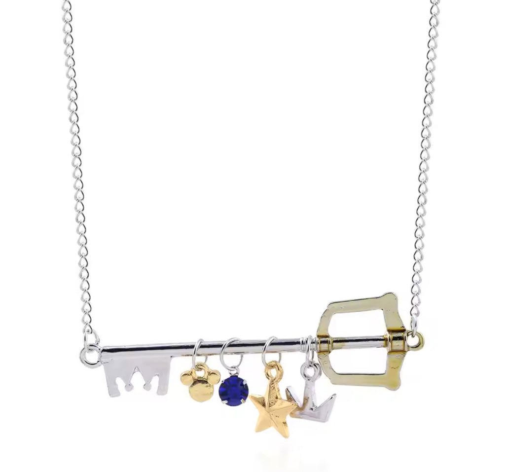 Kingdom Hearts Sora Keyblade  Necklace