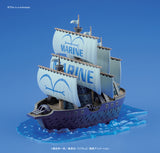 Anime One Piece Grand Ship Collection Marine Ship Model Kit