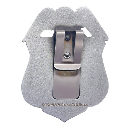 Official Arkham Horror Limited Edition Replica Police Badge Limited to 5000 pieces