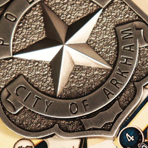 Official Arkham Horror Limited Edition Replica Police Badge Limited to 5000 pieces