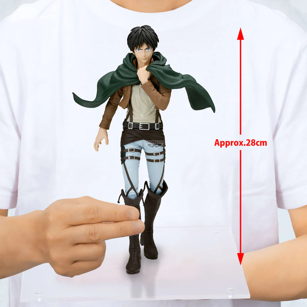 Anime Attack on Titan Grandista - Eren Yeager Figure (28cm)