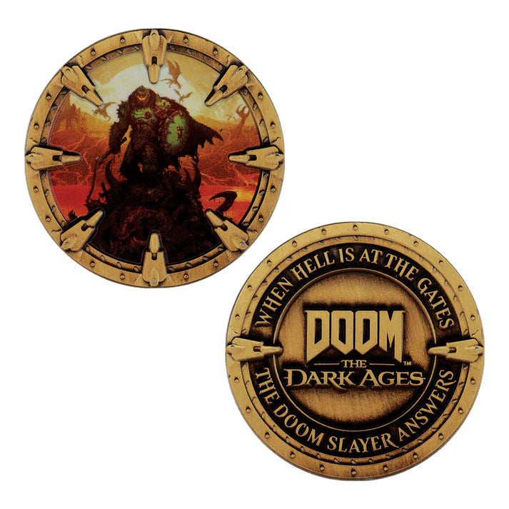 Official DOOM: The Dark Ages Slayer Collectible Coin - Limited Edition