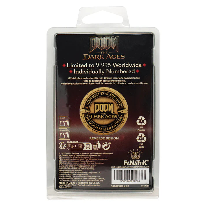 Official DOOM: The Dark Ages Slayer Collectible Coin - Limited Edition