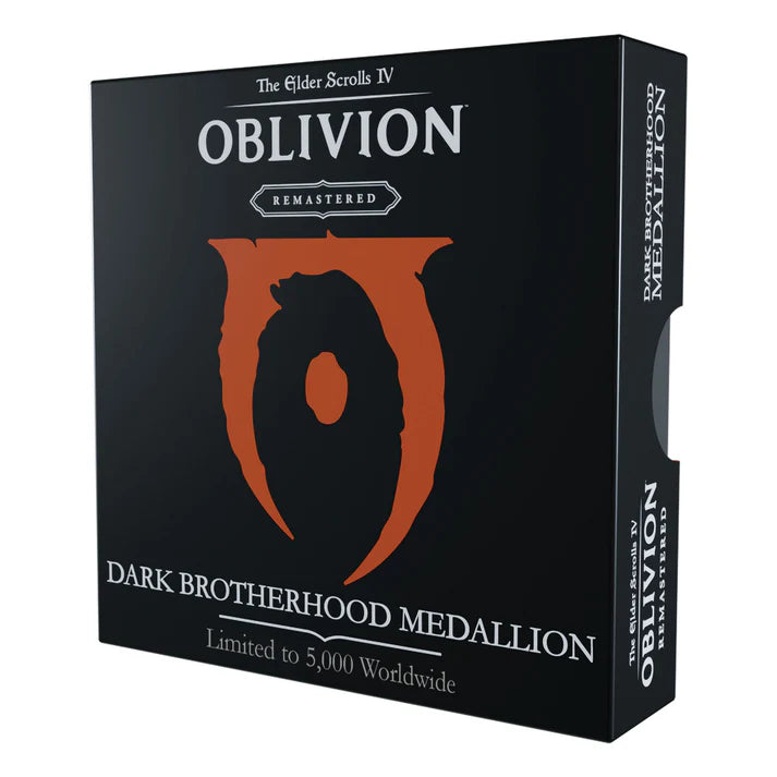 Official The Glder Scrolls IV: Oblivion Dark Brotherhood Medallion – Limited Edition