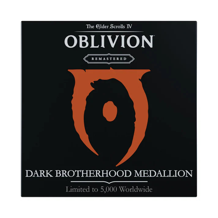 Official The Glder Scrolls IV: Oblivion Dark Brotherhood Medallion – Limited Edition