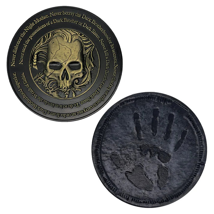 Official The Glder Scrolls IV: Oblivion Dark Brotherhood Medallion – Limited Edition