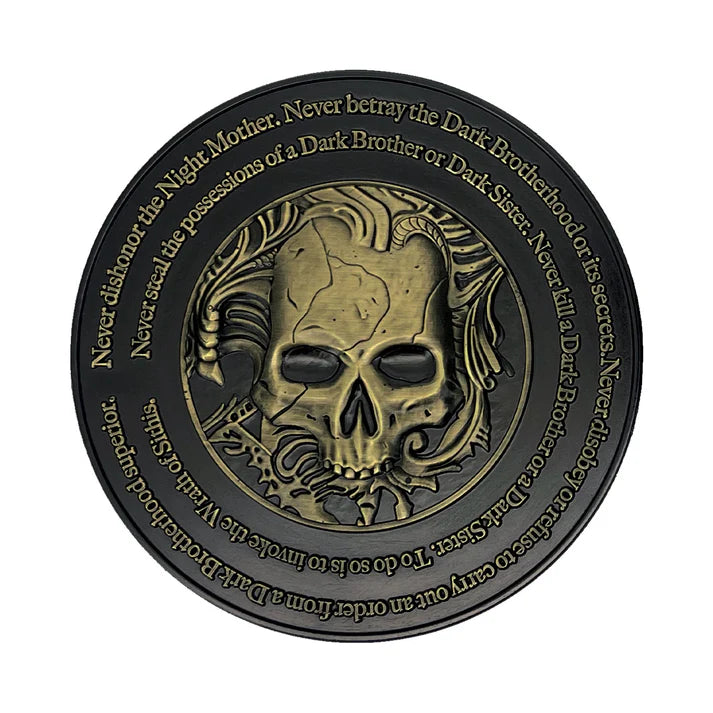 Official The Glder Scrolls IV: Oblivion Dark Brotherhood Medallion – Limited Edition